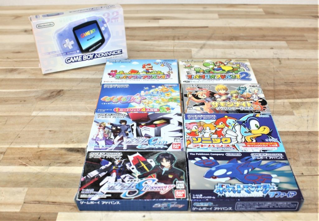 GAME BOY ADVENCE ゲームボーイアドバンス カセット8個 まとめ 動作未確認