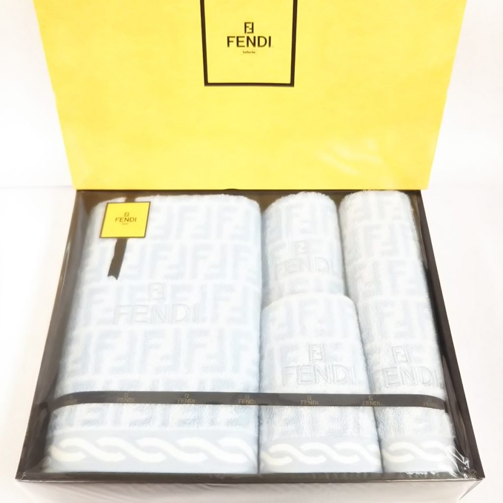未使用 FENDI フェンディ ギフトタオルセット 現状品