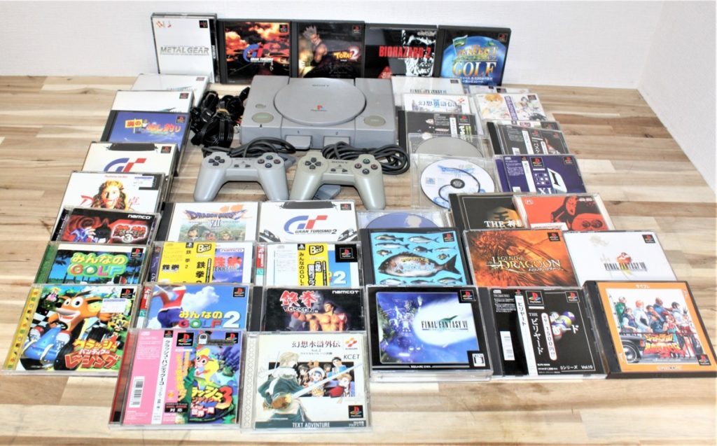 プレイステーション CPH-5500 本体 カセット まとめ 動作未確認