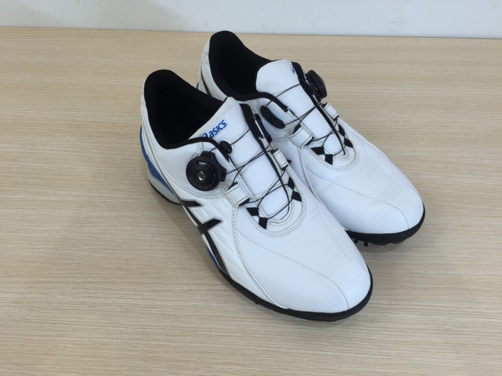 ゴルフシューズ asics アシックス ゲルエース ツアーボア BOA TGN910 25.5cm