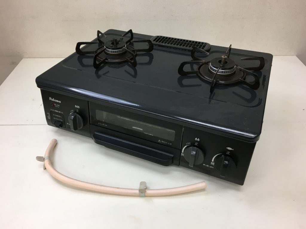 Paloma ガステーブル E1-4-14 IC-N36KB-L 都市ガス 12A 13A 2017年製 ガスコンロ パロマ