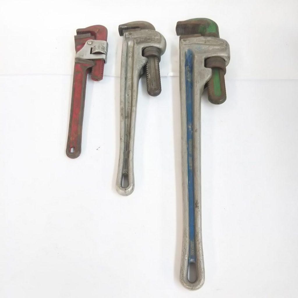 パイプレンチ AP-600/818/350mm まとめて 工具 現状品