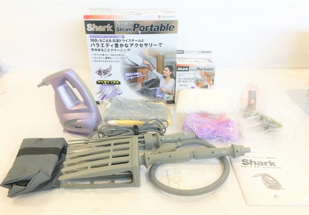Shark シャーク ポータブルスチームクリーナー 掃除機 SC630J-5 取扱説明書付き