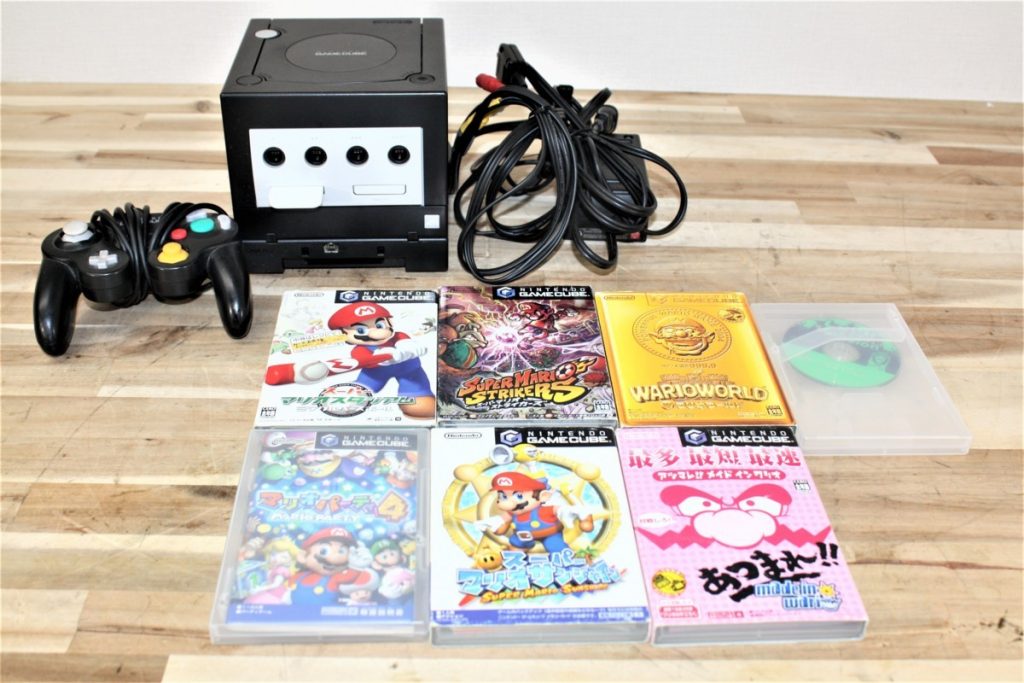 【現状品】 任天堂 ゲームキューブ 本体 コントローラ― マリオ カセット メモリーカード まとめ