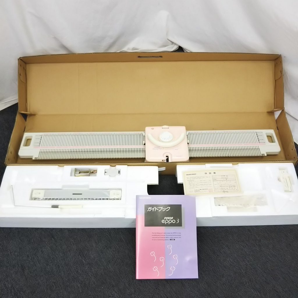 SILVER REED eppo3 あみむめも LK350 編み機 現状品