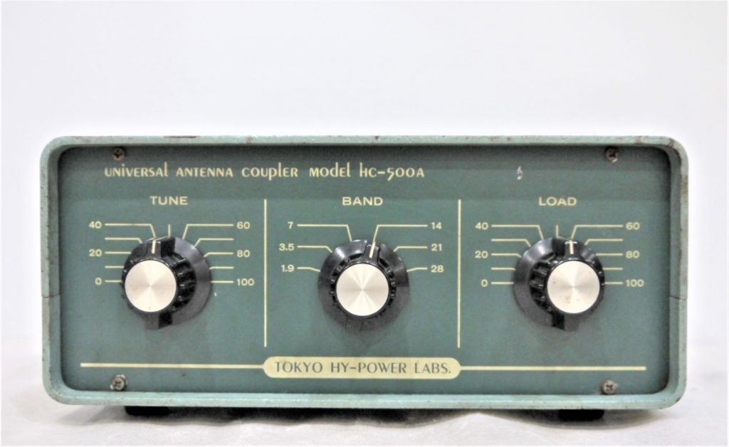【現状品】TOKYO HY-POWER　LABS　HC-500A　ANTENNA　COUPULER 東京ハイパワー