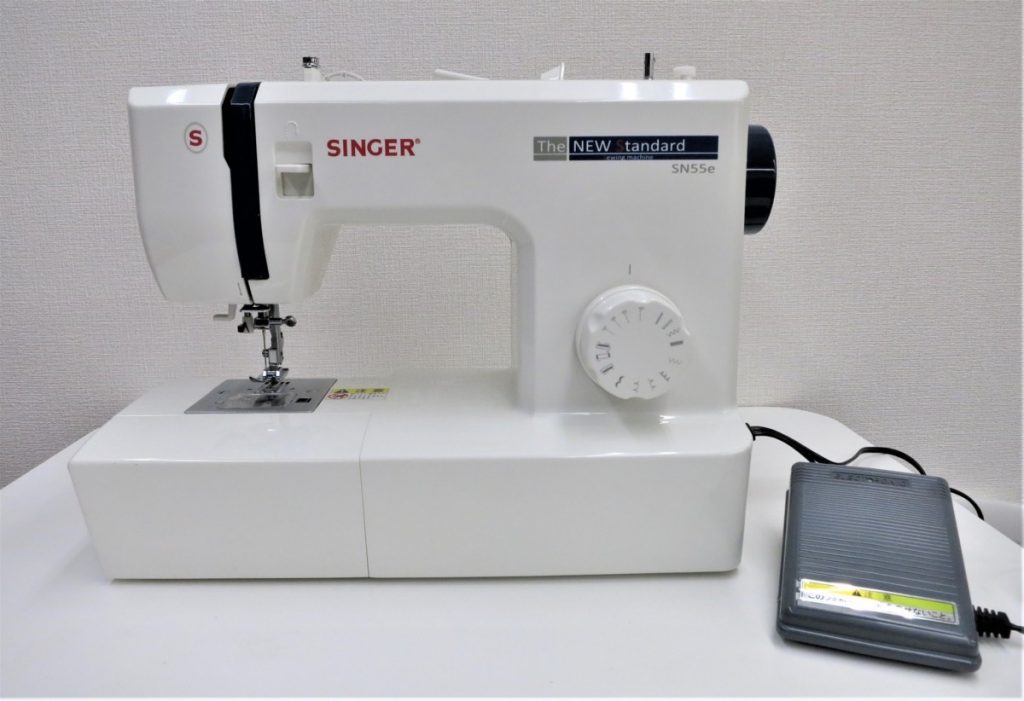 【現状品】5-8 SINGER SN55E 家庭用コンパクトミシン