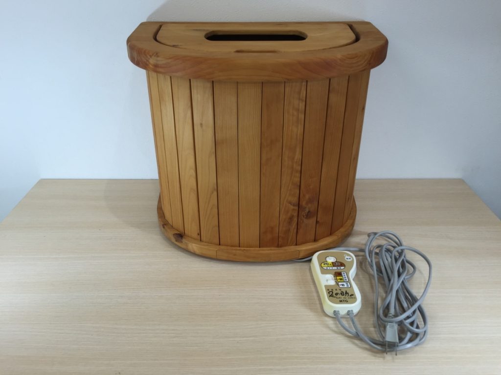 MTG 足の助 足湯 岩盤足浴 AS-180 遠赤外線 足浴器