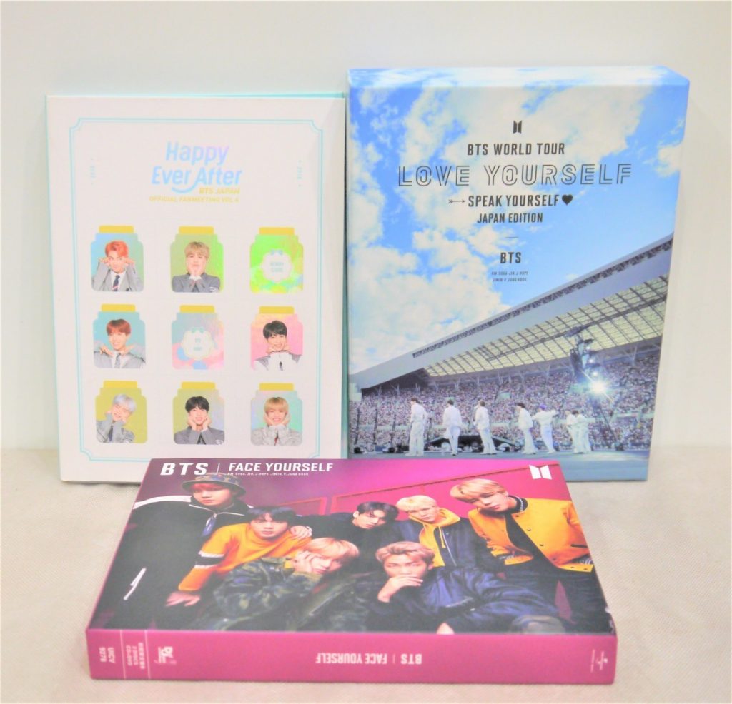 韓流 防弾少年団 BTS CD DVD FACE YOURSELF 初回限定版 B&JAPAN EDITION 2Blu-ray/Happy Ever After DVD 3点セット
