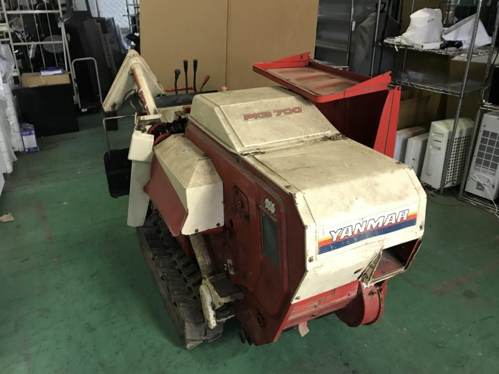 YANMAR PKG 700 自動脱穀機 ヤンマー ハーベスター 自走式 農機具 ガソリン