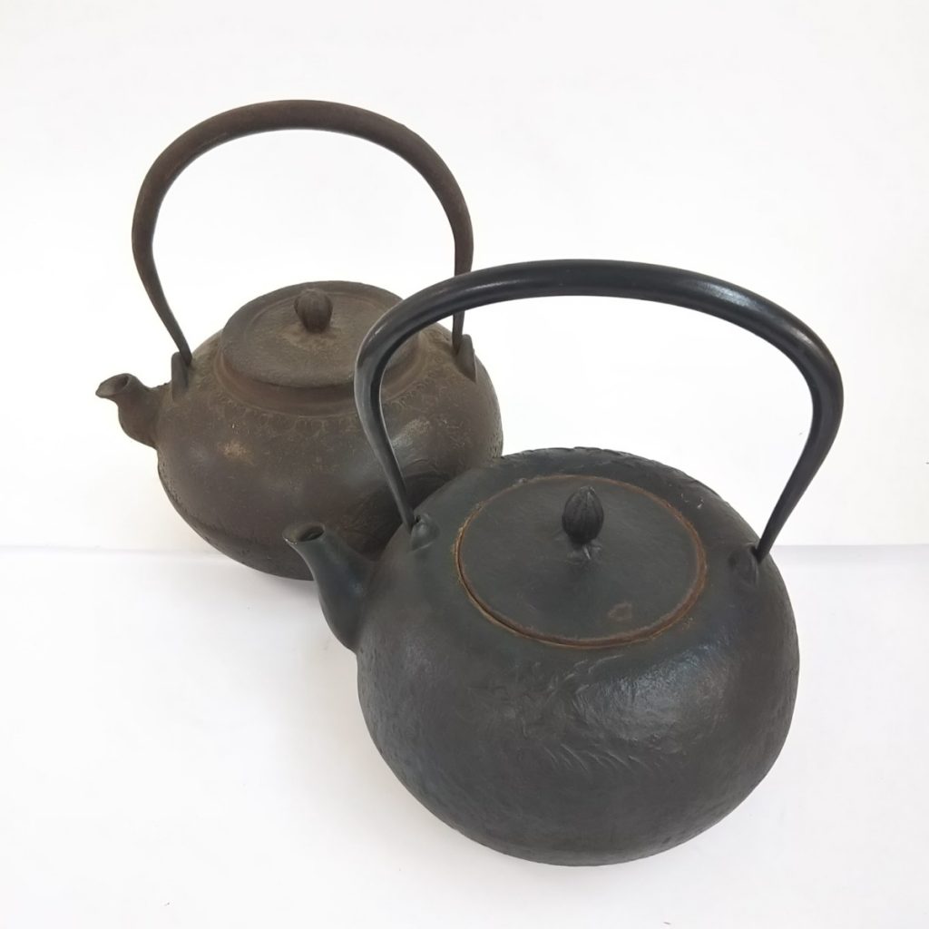 鉄器 鉄瓶 2点まとめて 急須 茶道具 ヤカン 現状品