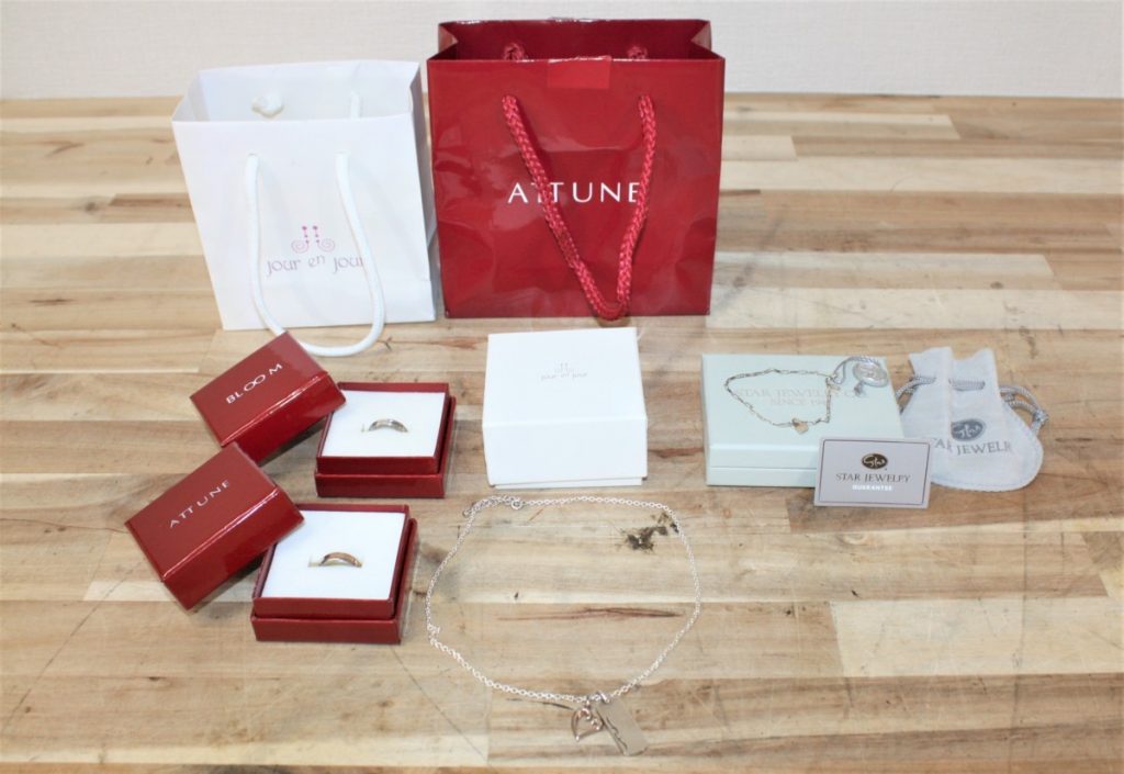 ブランド アクセサリー 4点セット ネックレス リング ブレスレッド