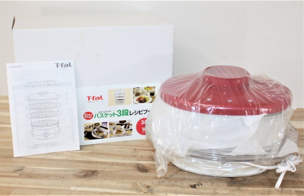【未使用品】T-Fal ティファール スチームクッカー ULTRA COMPACT VC107570