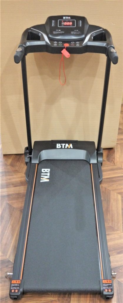 動作OK BTM 8051 電動ルームランナー ランニングマシン 移動式 キャスター付 家庭用 楽直