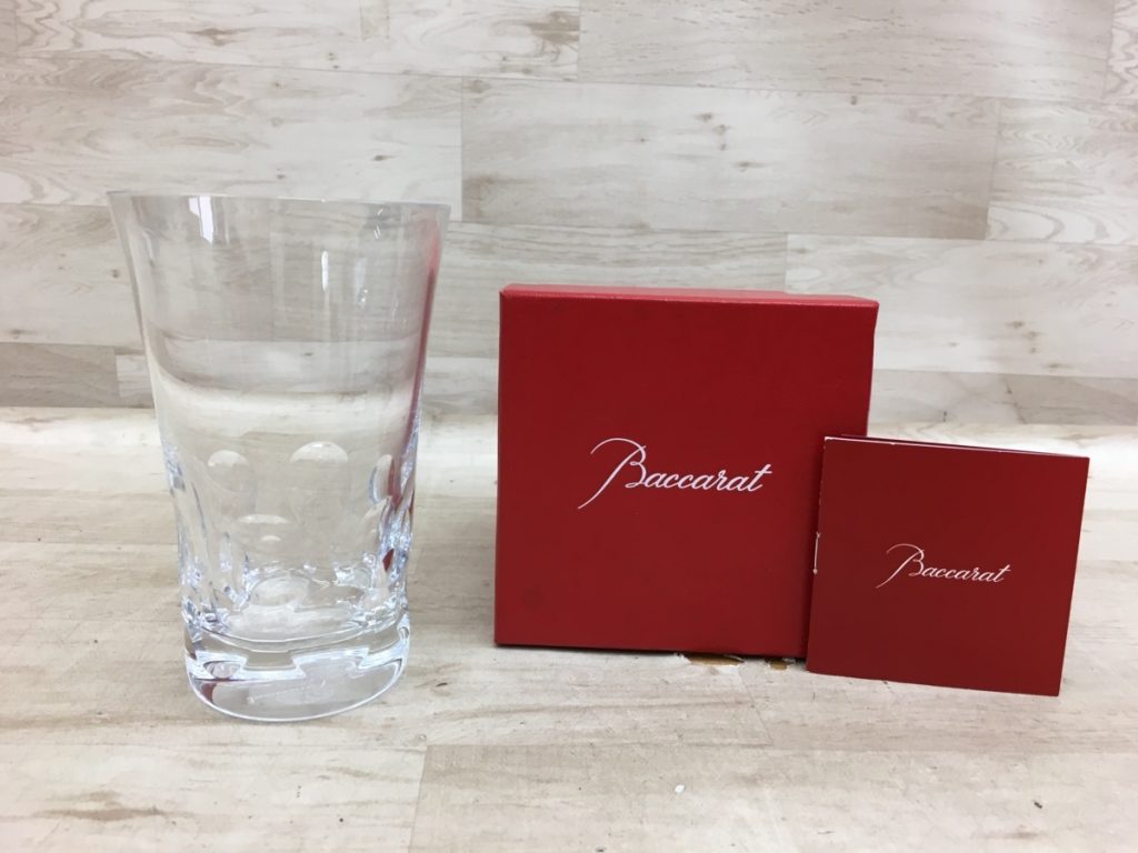 Baccarat BELUGA タンブラー 400ml イヴ・サヴィネル ジル・ロゼ バカラ ベルーガ 元箱付き