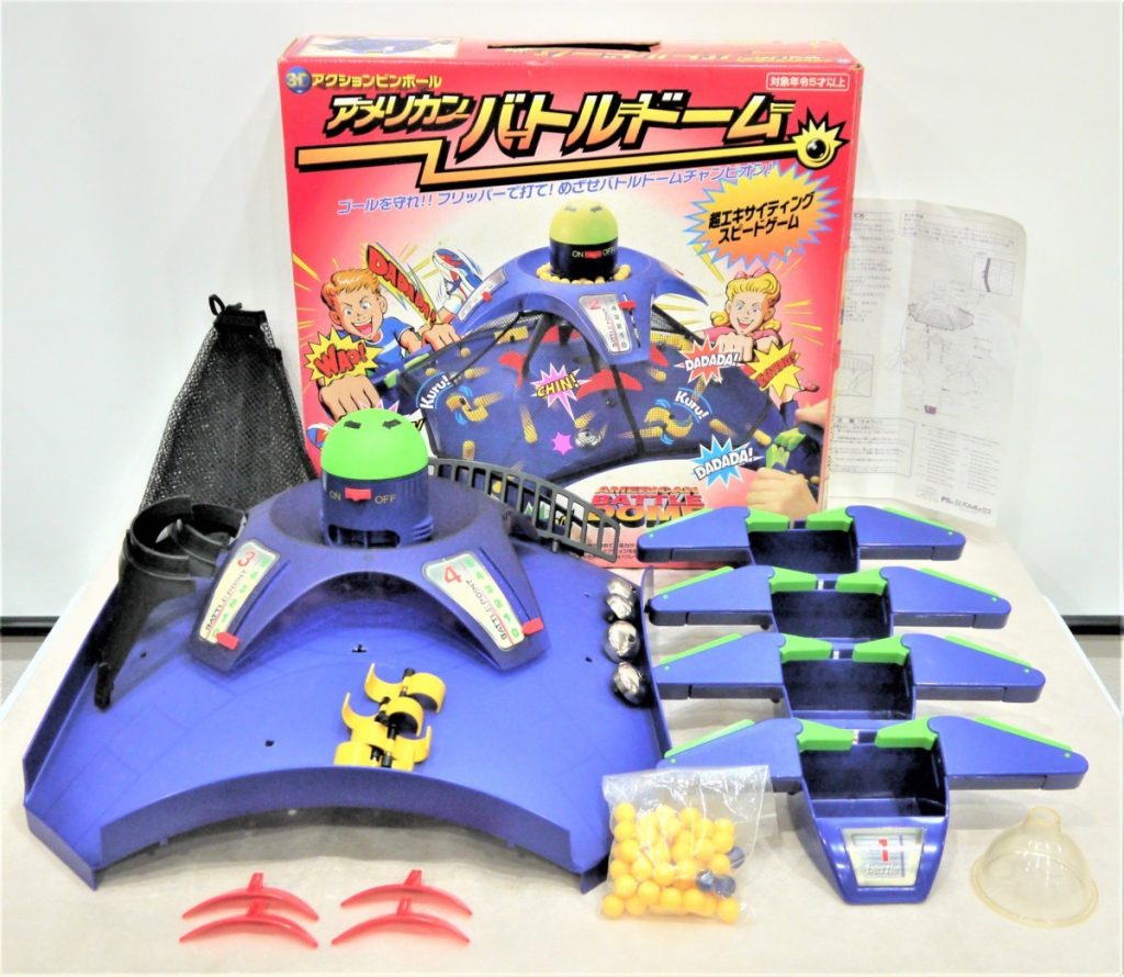 希少 アメリカンバトルドーム ツクダオリジナル ボードゲーム 当時物 超エキサイティング 3Dアクションゲーム ビンテージ