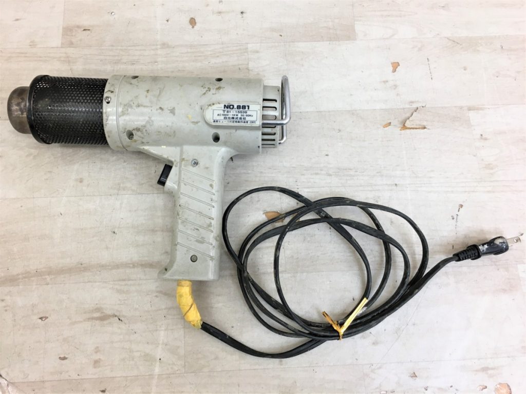 白光株式会社 ヒートガン NO.881 HAKO HEATING GUN 50/60Hz 加熱ガン 電動 ヒーティングガン ホットガン ハッコー