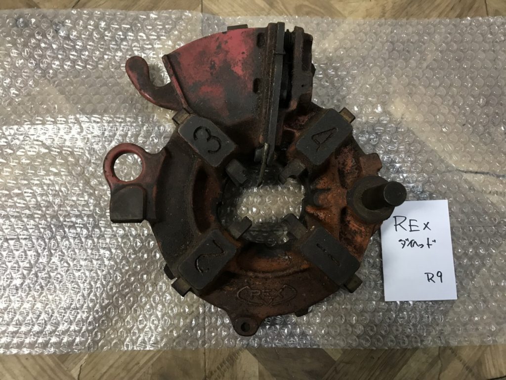 REX ダイヘッド 1 ～ 2 ねじ切り機 自動切り上げ パイプマシン レッキス 現状品 (R9) 