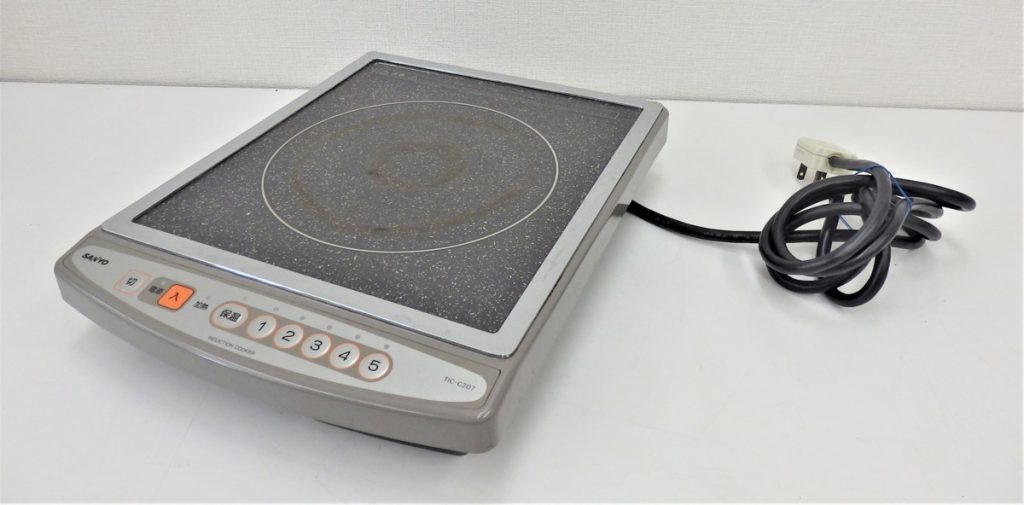 サンヨー 電磁調理機器(卓上タイプ) TIC-C207 業務用 IH調理器 卓上型 200V 調理器 IHコンロ 加熱 調理 電磁 三洋電機