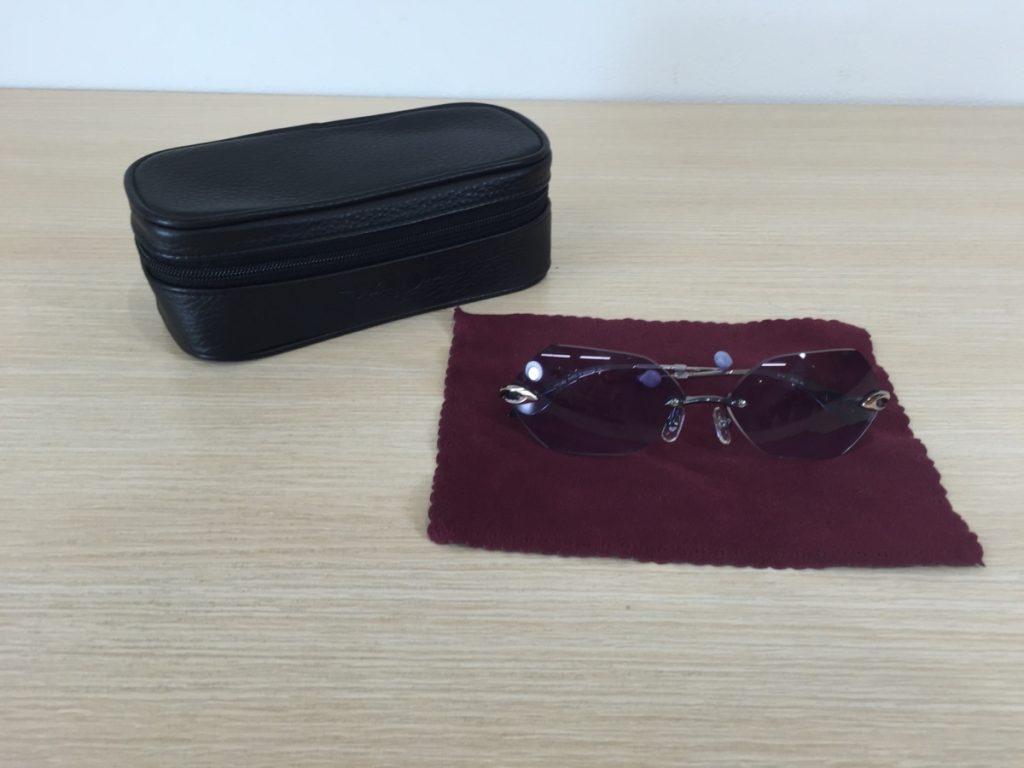 【レアモノ】F30-1 Darts ダーツ GACKT プロデュース サングラス ブルー系