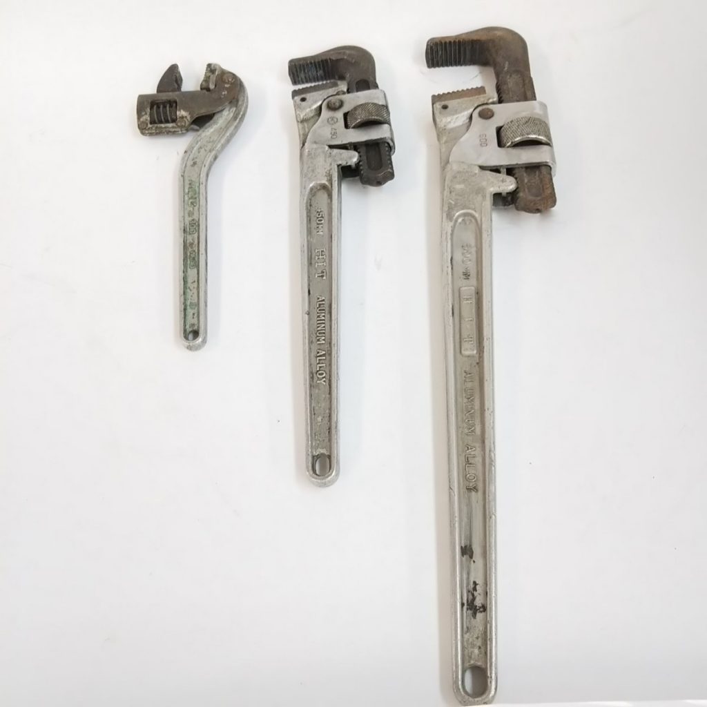 パイプレンチ 600/450/300mm TOHO KOKI など まとめて 工具 現状品