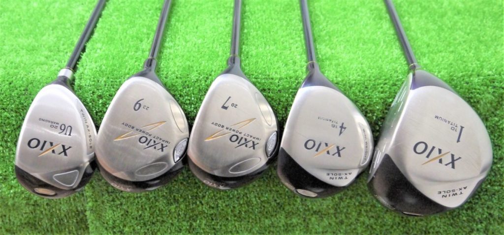 DUNLOP ダンロップ XXIO ゼクシオ IMPACT POWER FACE 1W＆4FW＆U6 BODY 7FW＆9FW/純正 シャフト FLEX-R