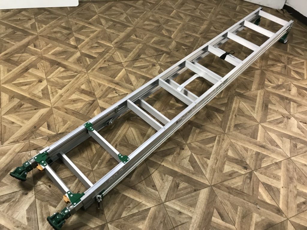 ALINCO ANE-53F 伸縮脚付 2連はしご 全長5.29ｍ 収納長2.75m アルインコ