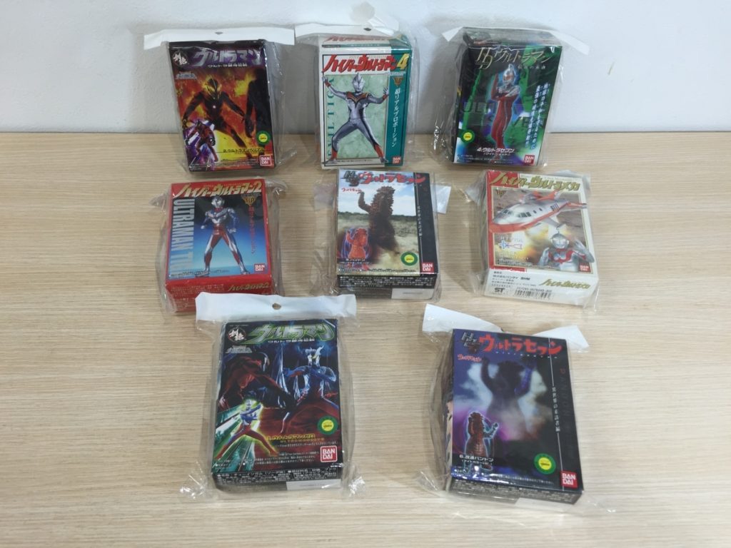 バンダイ ウルトラマン 彩色済み人形入り8体セットウルトラマン ハイパーウルトラマン セブン など他