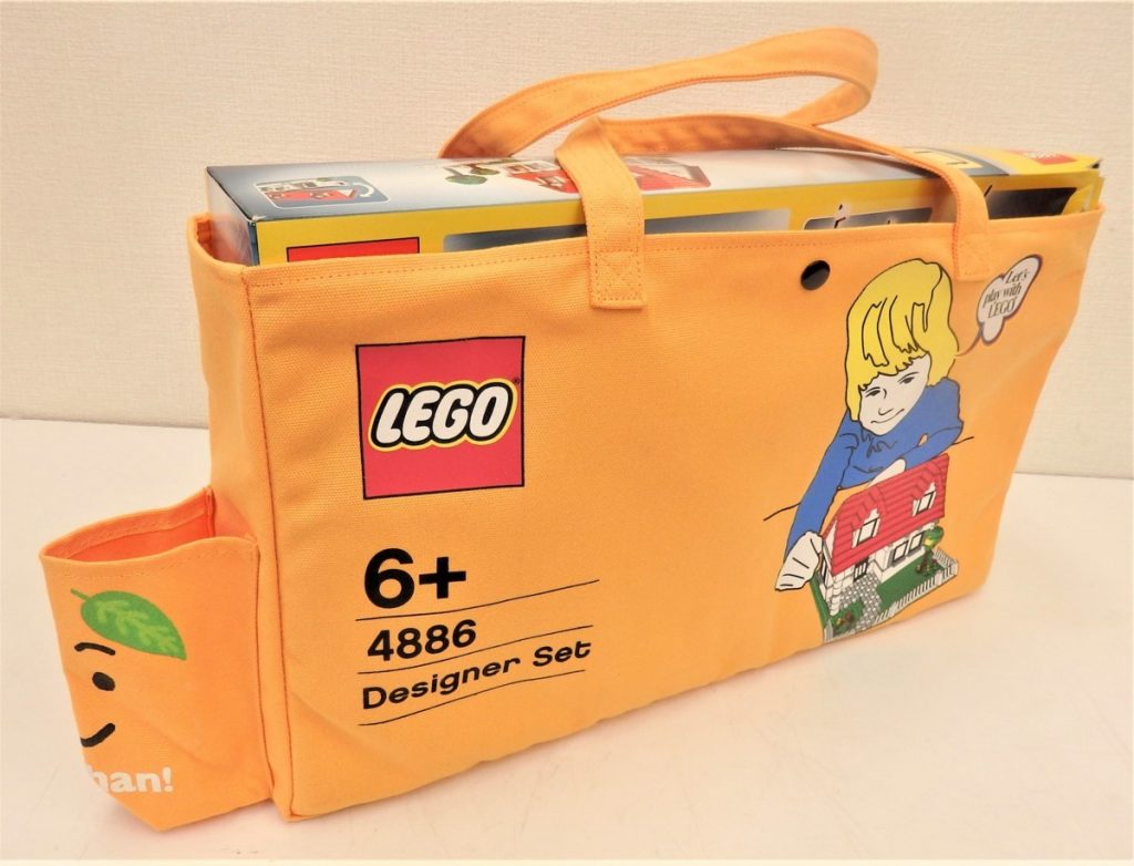 【中古品】なっちゃん懸賞当選品　LEGO　デザイナー マイホーム 6+ 4886 Designer Set なっちゃんバッグ付き
