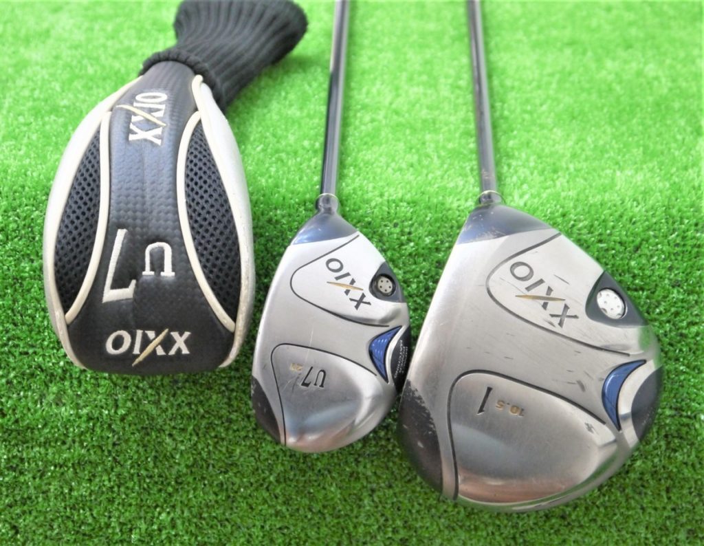 DUNLOP ダンロップ XXIO IMPACT POWER MATCHING 1W ドライバー 10.5°＆U7 21°/純正 シャフト MP500 FLEX-R