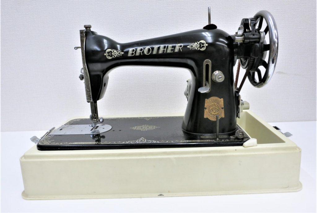 ミシン BROTHER ブラザー NA-350 アンティーク 足踏みミシン ジャンク