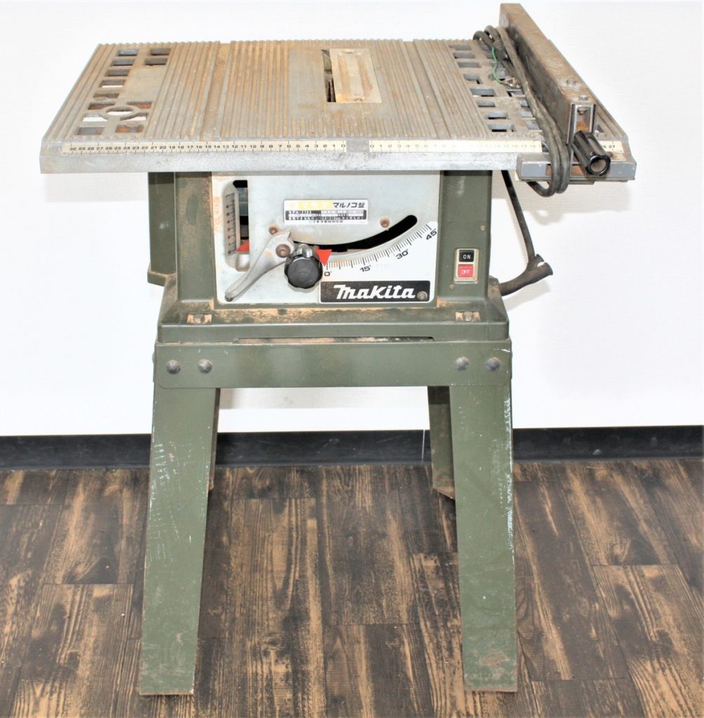 makita マキタ マルノコ盤 モデル2708 卓上丸のこ テーブルソー 使用できる丸のこ168～210mm