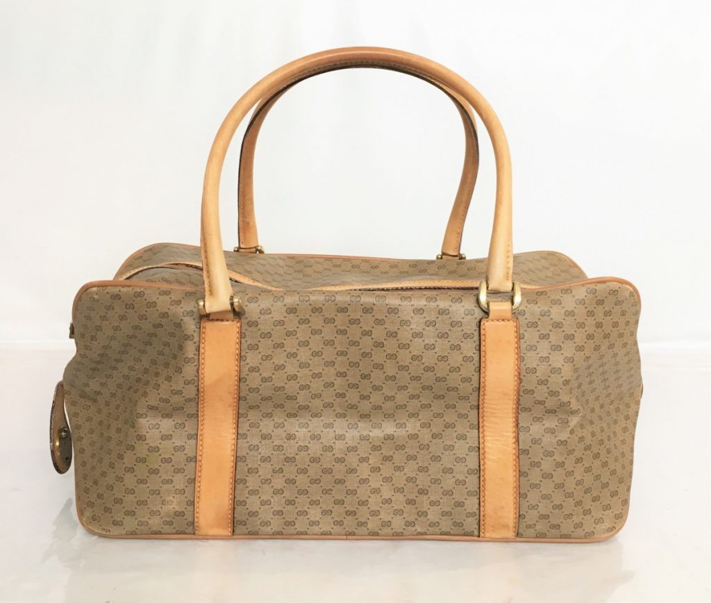 GUCCI　グッチ　鍵付き トラベルバッグ