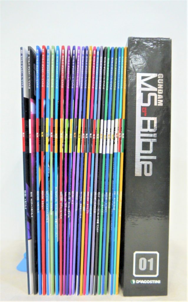 ガンダム モビルスーツ バイブル No.1~26 (内No.2＆7欠品) 24冊セット 週刊 DeAGOSTINI GUNDAM MS Bible