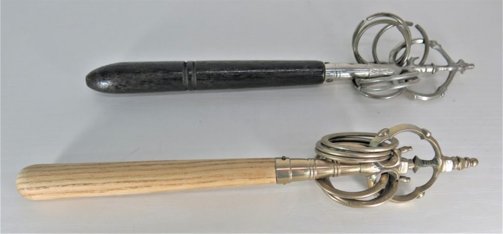 時代仏具 錫杖 しゃくじょう 六環 一尺一寸 仏教 六環長柄錫杖僧侶