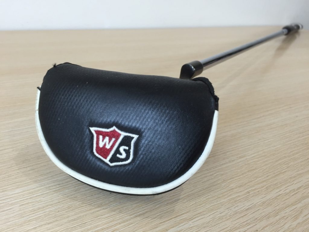 Wilson staff ウィルソンスタッフ 8885 マレット型パター ヘッドカバー付き