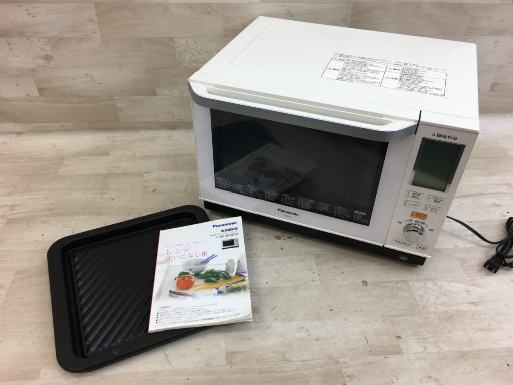 Panasonic スチームオーブンレンジ Bistro NE-BS603-W 2016年製 取扱説明書付き パナソニック ビストロ