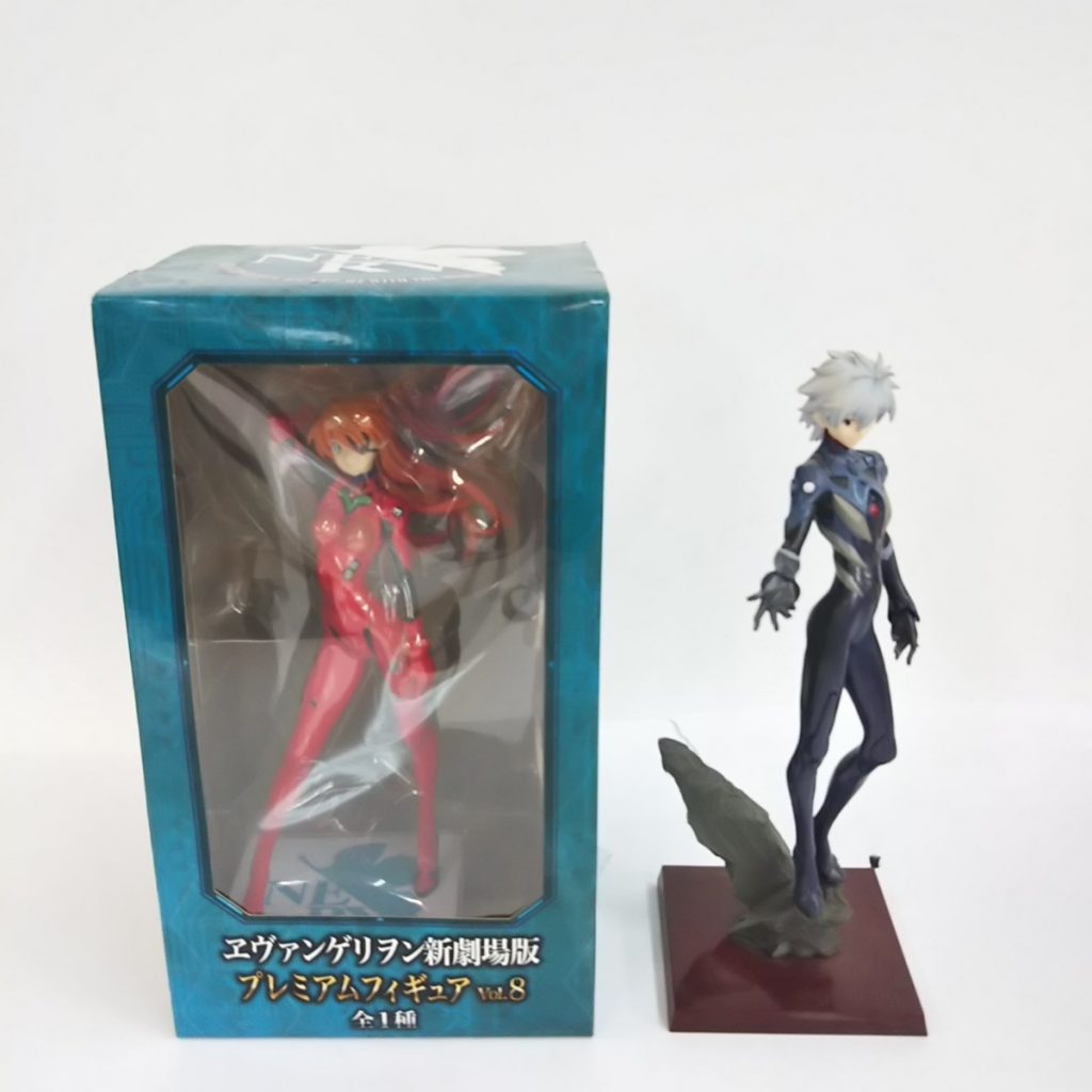 ヱヴァンゲリヲン新劇場版 プレミアムフィギュア アスカ 綾波レイ 現状品