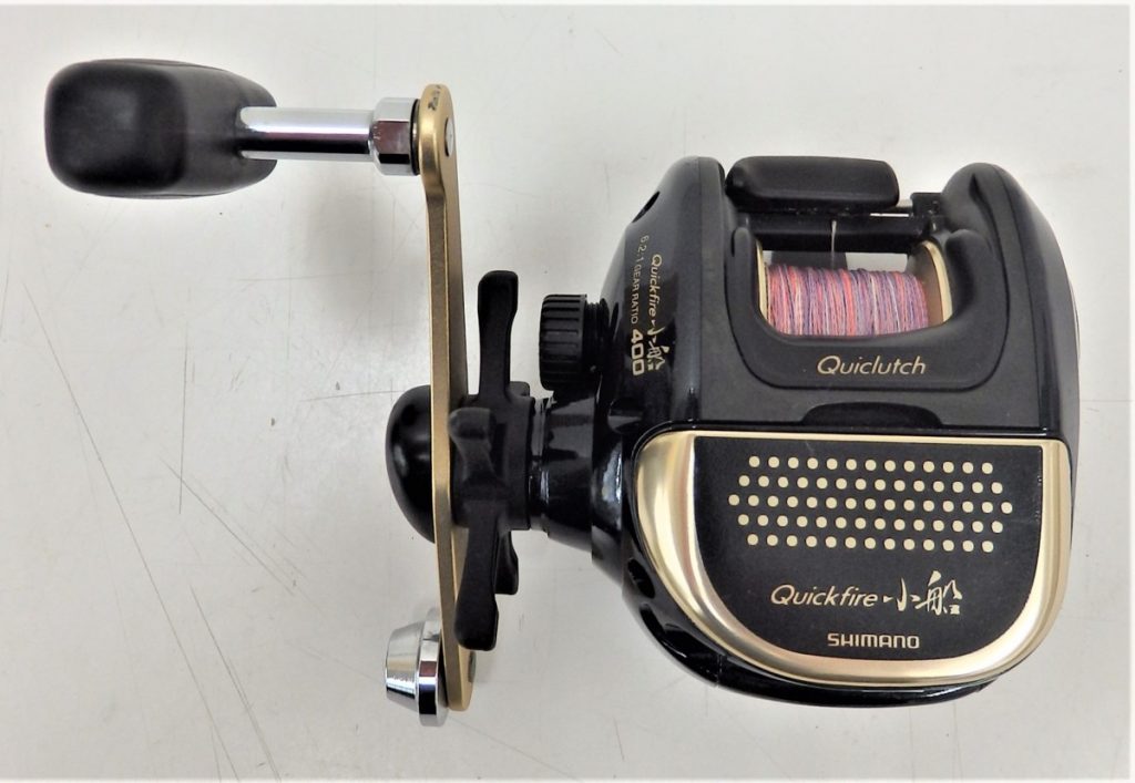 SHIMANO シマノ クイックファイア 小船　6.2：1　ＧＥＡＲ　ＲＡＴＩＯ　400　QUICKFIRE リール 釣り具 アウトドア