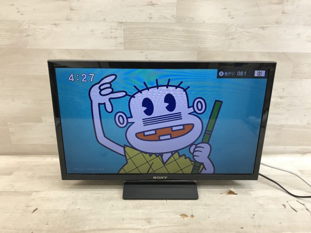 SONY KJ-24W450E 液晶テレビ 2018年製 24V型 BRAVIA ブラビア リモコン欠品 ソニー