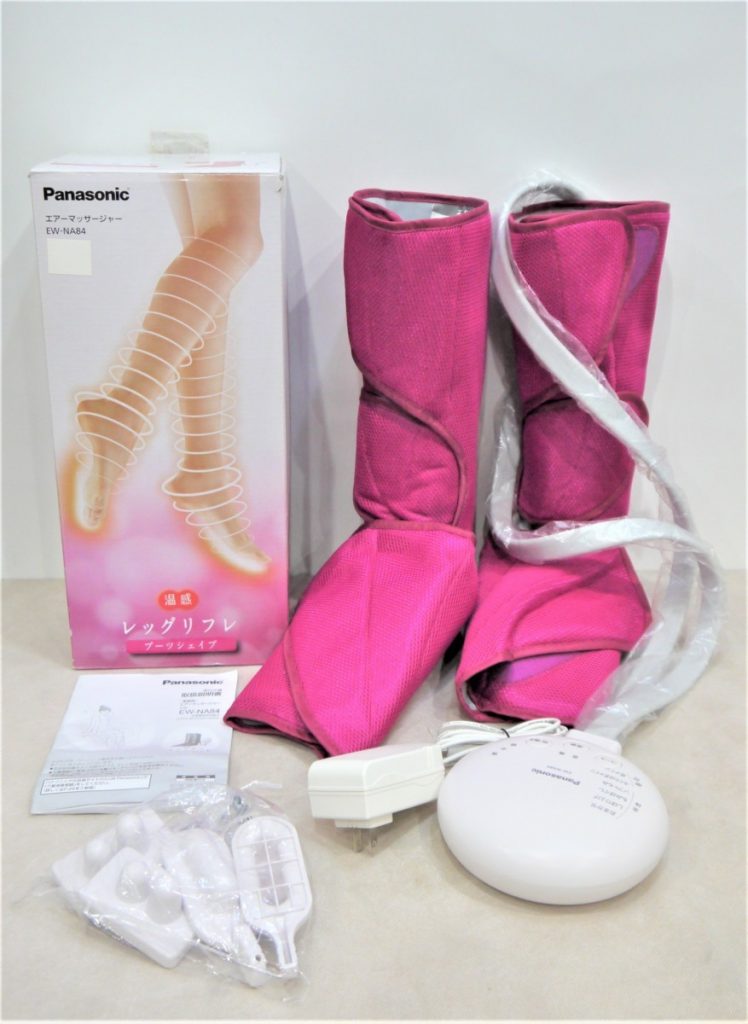 Panasonic パナソニック エアーマッサージャー EW-NA84 温感 レッグリフレ ブーツシェイプ 動作OK