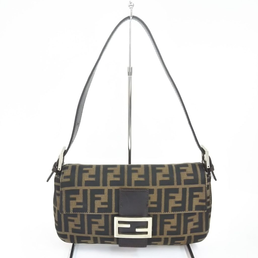 正規 FENDI フェンディ ショルダーバッグ ズッカ 現状品