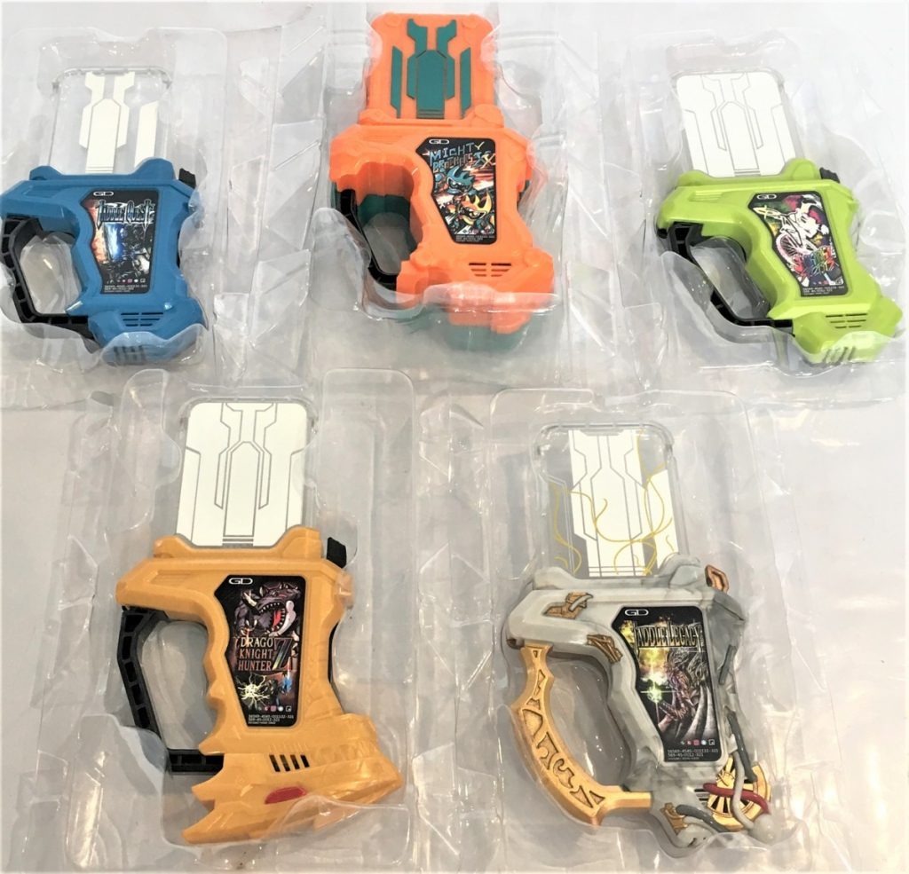 仮面ライダーエグゼイド　ガシャット5個まとめ