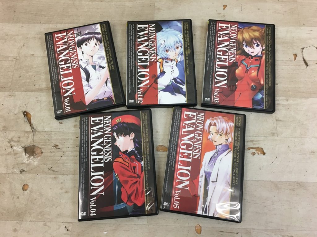 NEON GENESIS EVANGELION DVD Vol.01~05 第壱話～第弐四話 エヴァンゲリオン