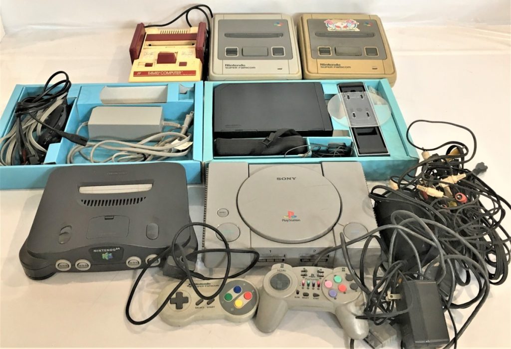 ゲーム機まとめ　スーパーファミコン　任天堂64　Wii　など