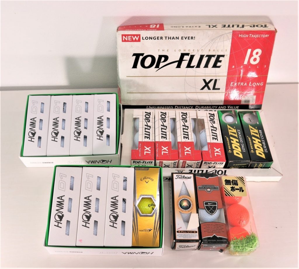 ゴルフボール HONMA TOP FLITE ダンロップ ナイキ まとめ売り等