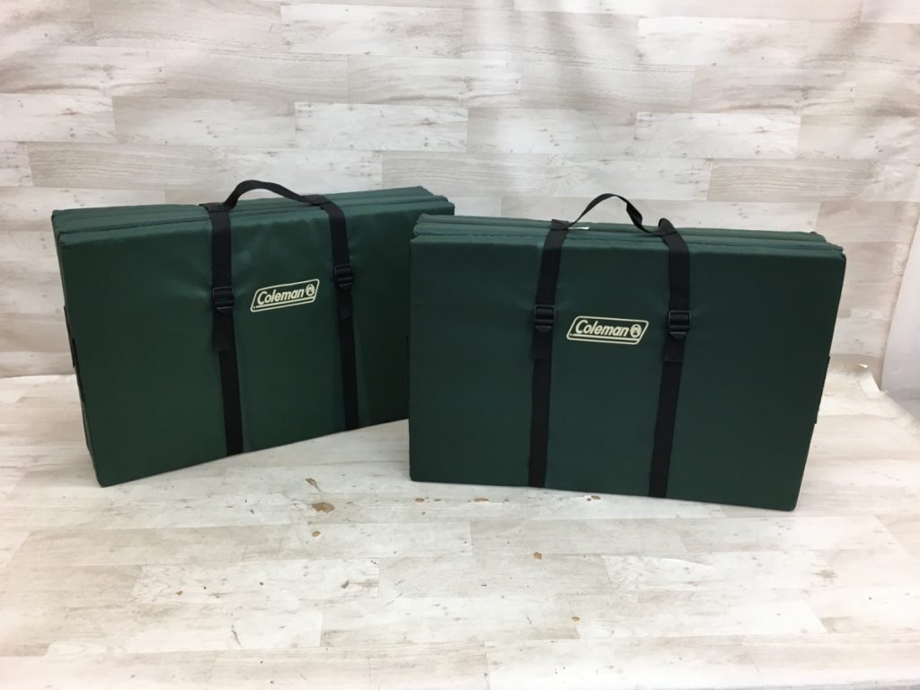 Coleman 折り畳みマット 5つ折り 200×60×2.5 2点セット 車中泊 キャンプ コールマン