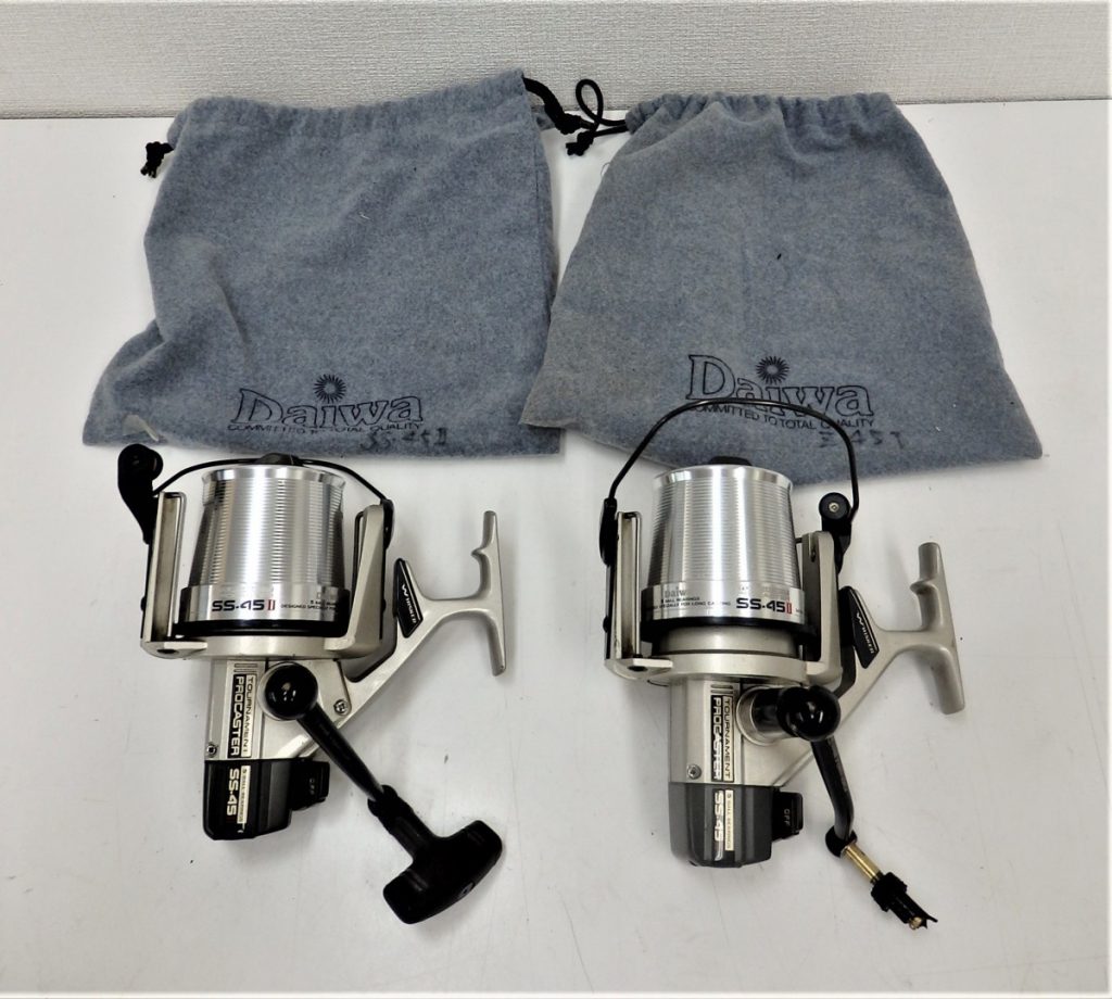 ダイワ DAIWA スピニングリール 2個セット【TOURMENT PROCASTER SS-45Ⅱトーナメント】部品抜き