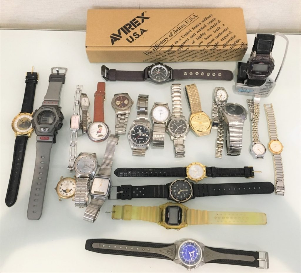 時計まとめ23本　セイコー　シチズン　サンローラン　カシオなど