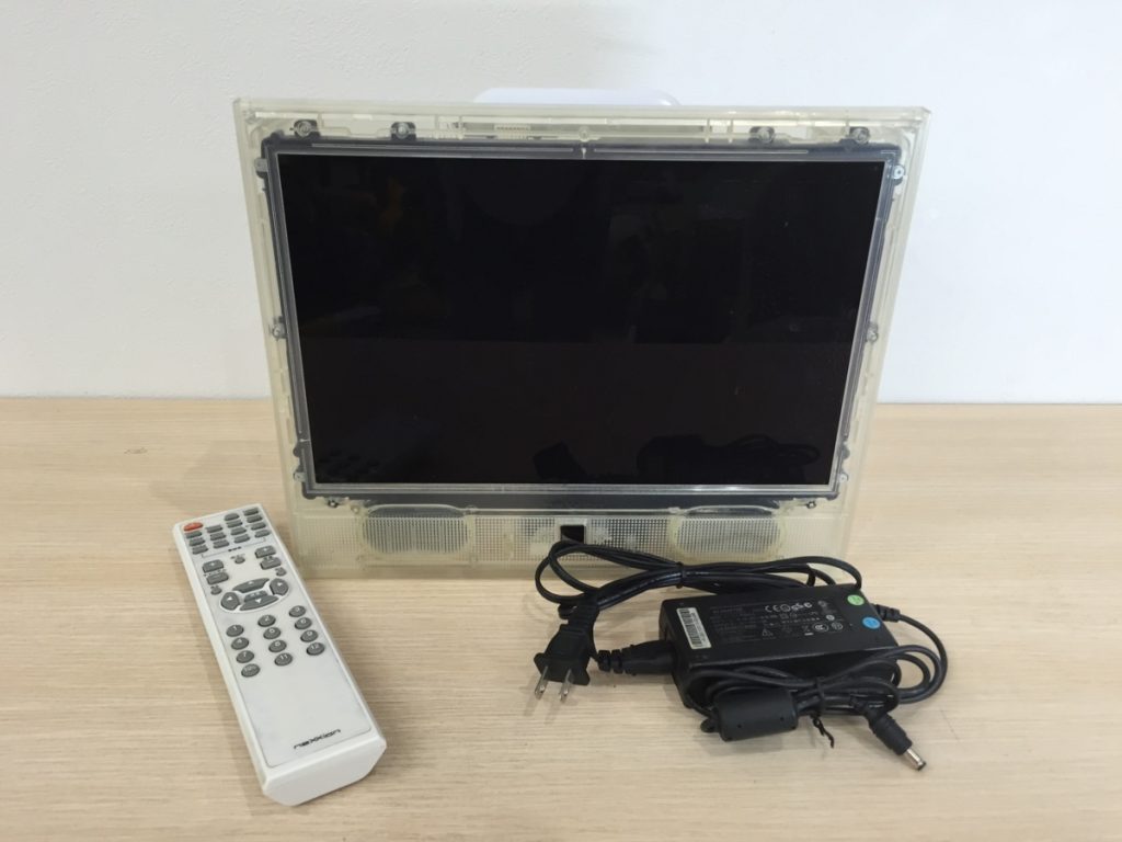 nexxion スケルトン 地上波 液晶テレビ 13.3インチ WS-TV1310SKC リモコン付 通電確認済み